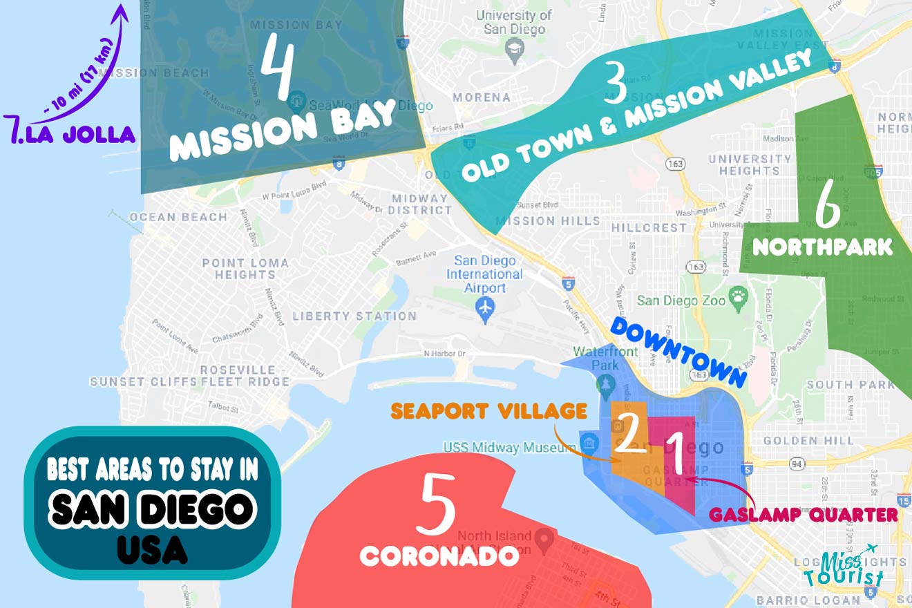 MUSTREAD Where to Stay in San Diego Top 7 Areas